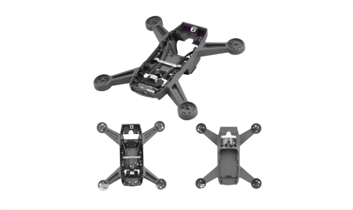 DJI Spark Middle Frame Assembly with Motors